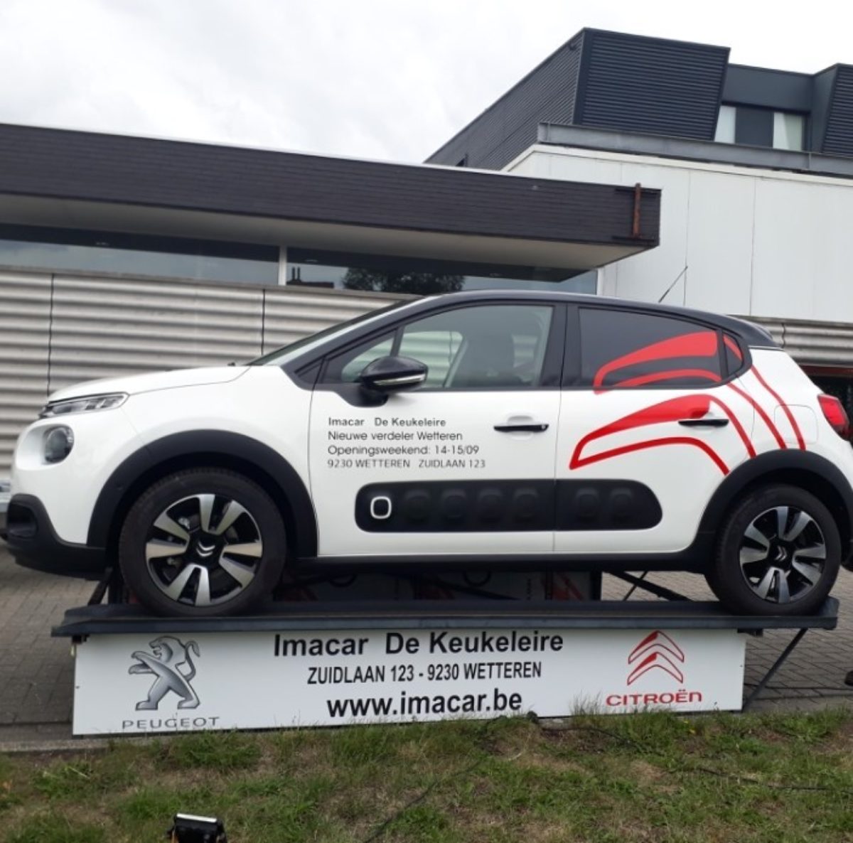 Imacar De Keukeleire Wetteren verwelkomt Citroën