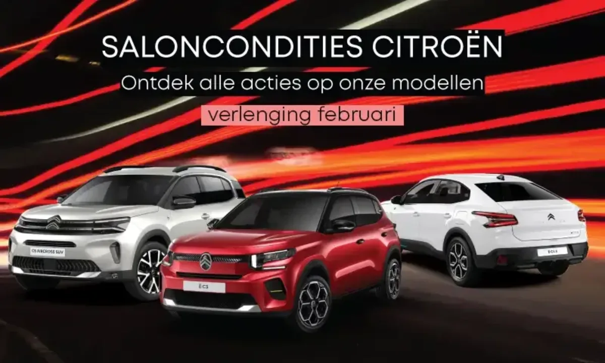 Verlengde saloncondities Citroën